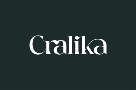 cralika font.